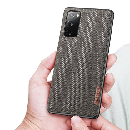 DUX DUCIS TPU Case für SAMSUNG GALAXY S20 FE Fino Series Nylon Textur Hülle