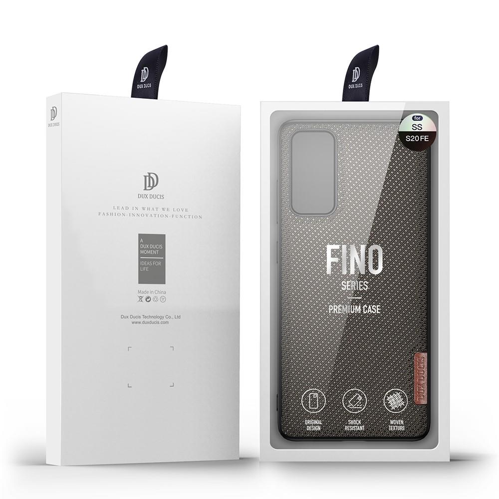 DUX DUCIS TPU Case für SAMSUNG GALAXY S20 FE Fino Series Nylon Textur Hülle