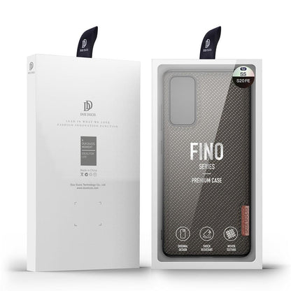 DUX DUCIS TPU Case für SAMSUNG GALAXY S20 FE Fino Series Nylon Textur Hülle