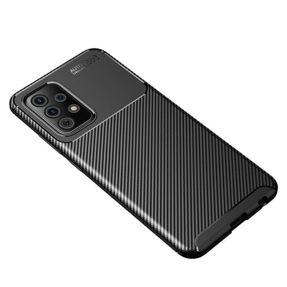 TPU Case für SAMSUNG GALAXY A52 A52s Carbon Fiber Muster Shockproof Hülle Cover