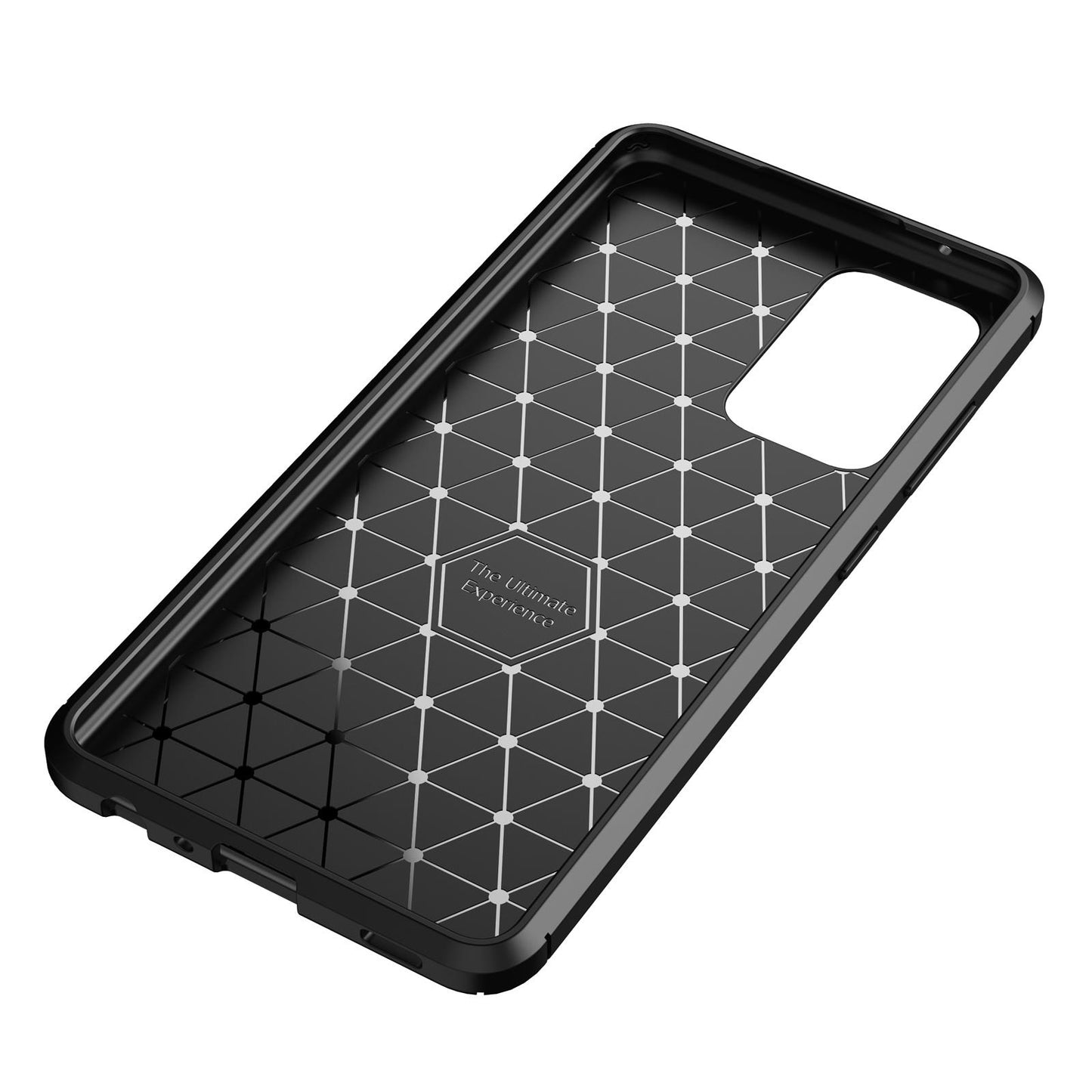 TPU Case für SAMSUNG GALAXY A52 A52s Carbon Fiber Muster Shockproof Hülle Cover