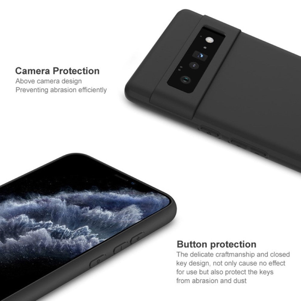 IMAK TPU Case für GOOGLE PIXEL 6 PRO UC-3 Series Frosted Matt Flexi Schutz Hülle