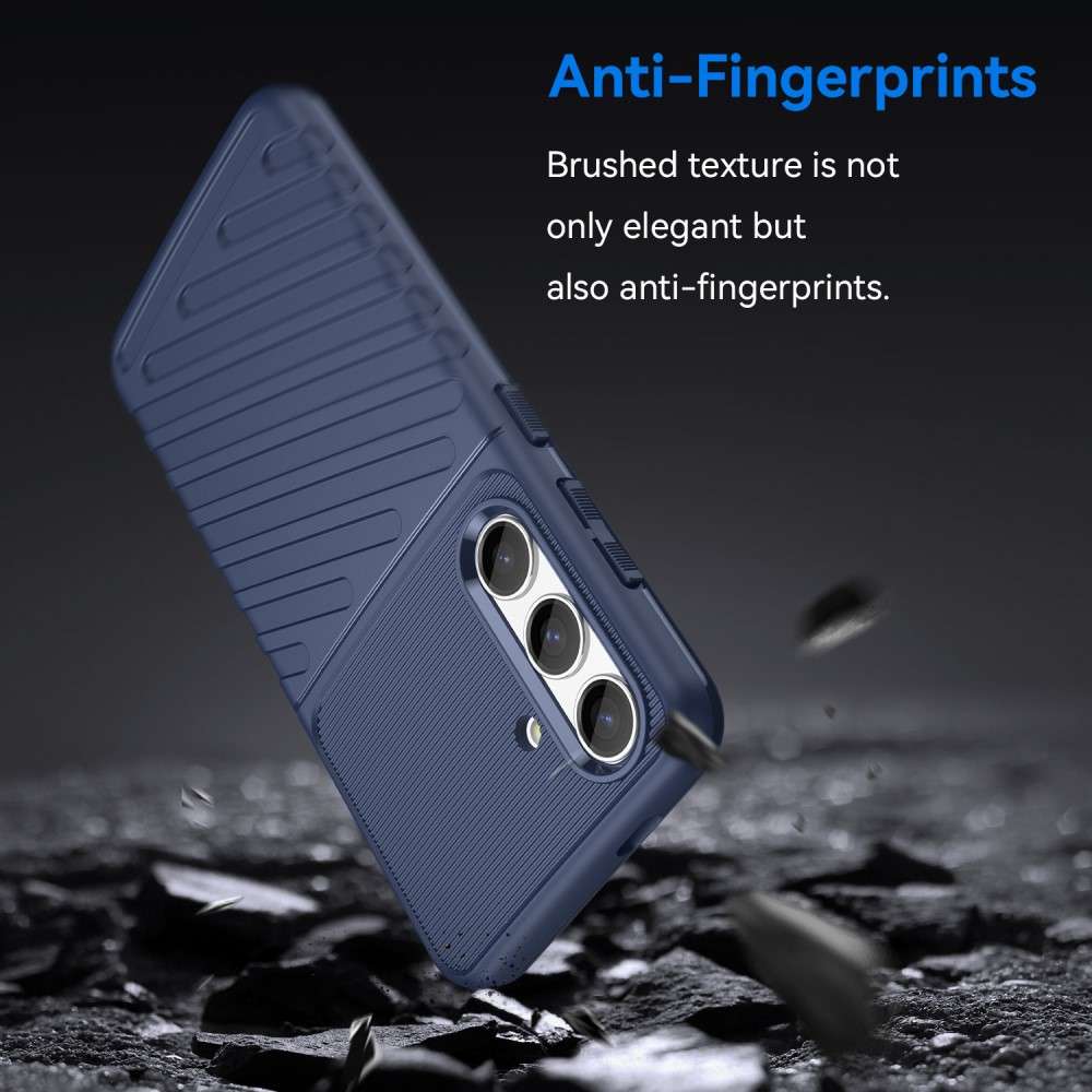 TPU Hülle für Samsung Galaxy S25 Thunder Series Grip Twill Handy Case Rutschfest