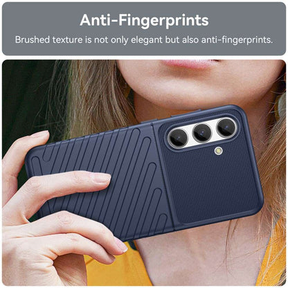 TPU Hülle für Samsung Galaxy S25 Thunder Series Grip Twill Handy Case Rutschfest