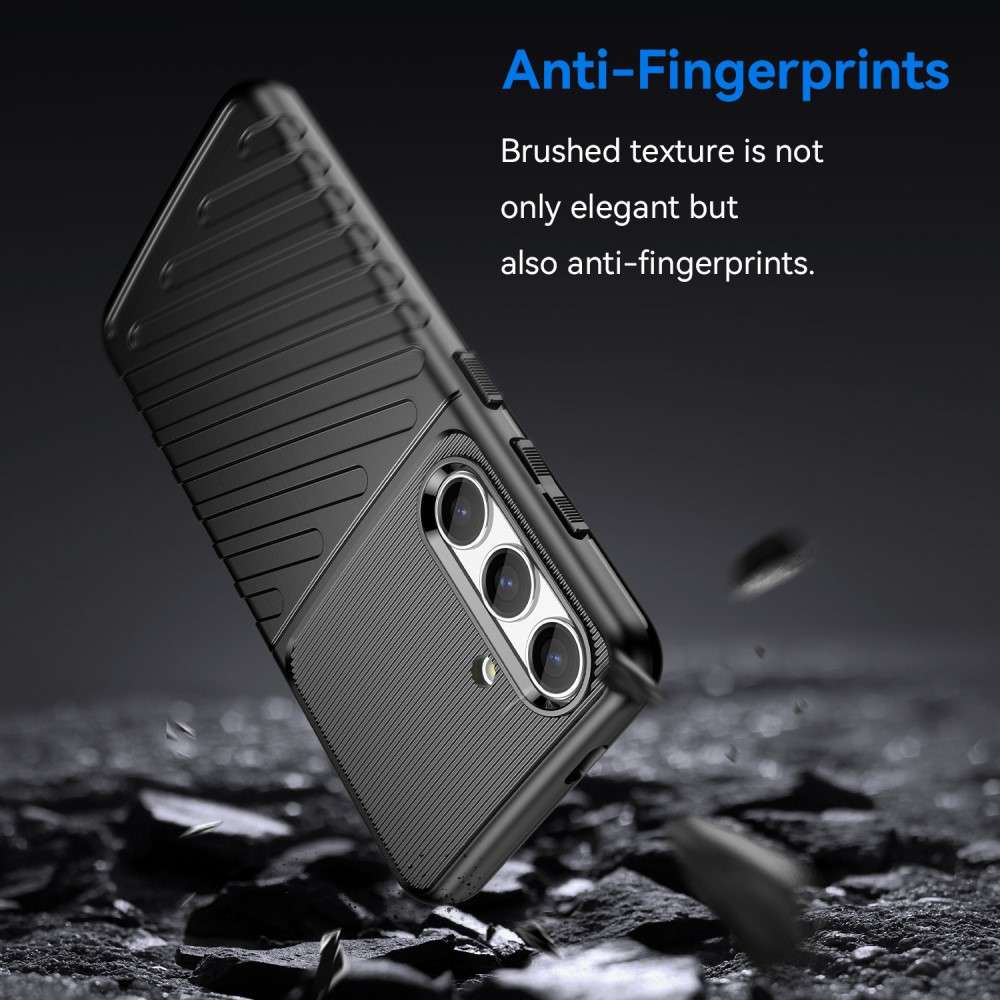 TPU Hülle für Samsung Galaxy S25 Thunder Series Grip Twill Handy Case Rutschfest