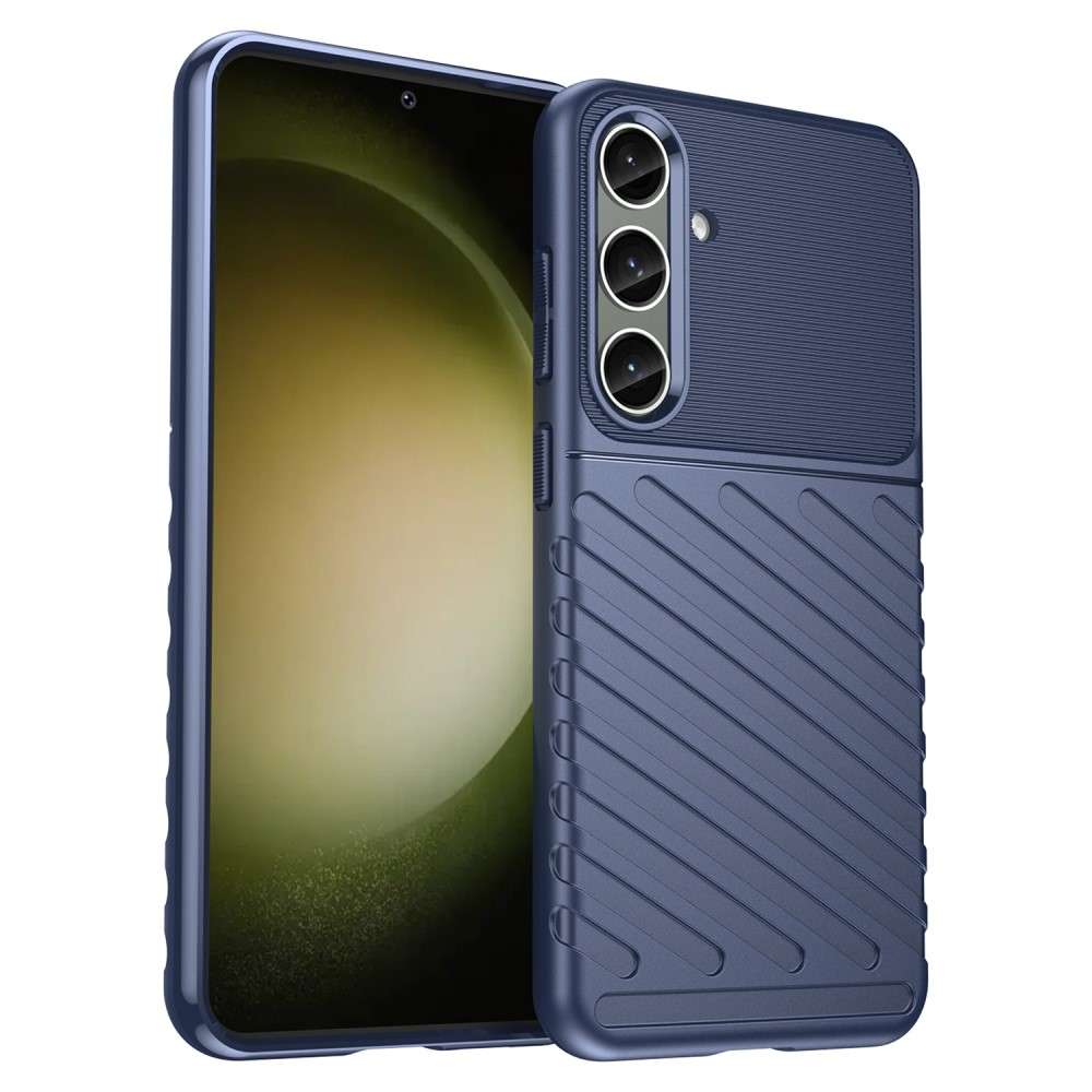 TPU Hülle für Samsung Galaxy S25 PLUS Thunder Series Grip Twill Case Rutschfest