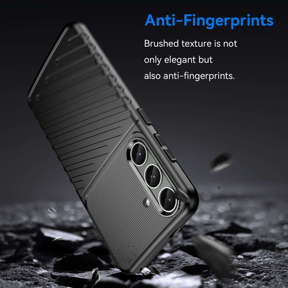 TPU Hülle für Samsung Galaxy S25 PLUS Thunder Series Grip Twill Case Rutschfest