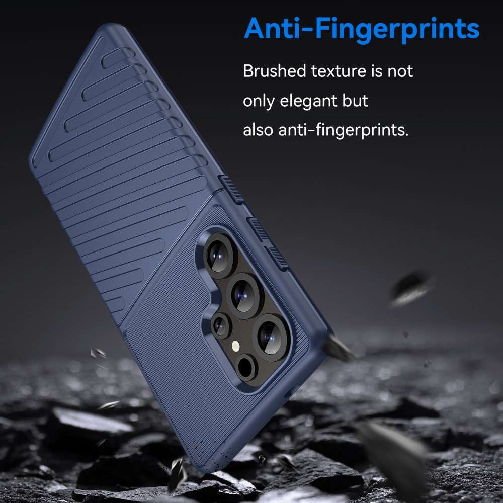 TPU Hülle für Samsung Galaxy S25 ULTRA Thunder Series Grip Twill Case Rutschfest