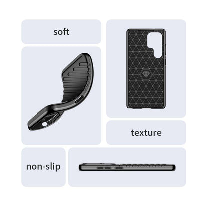 TPU Hülle für Samsung Galaxy S25 ULTRA Thunder Series Grip Twill Case Rutschfest