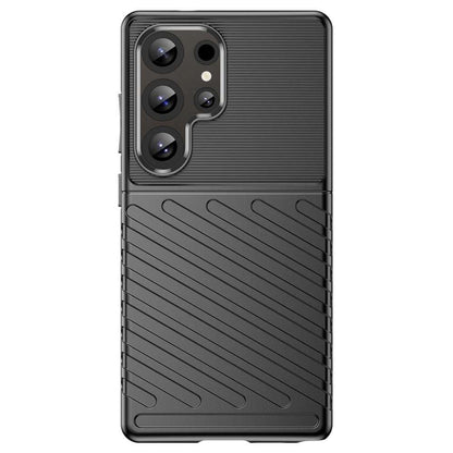 TPU Hülle für Samsung Galaxy S25 ULTRA Thunder Series Grip Twill Case Rutschfest