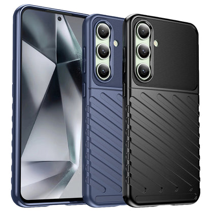 TPU Hülle für Samsung Galaxy S24 FE Thunder Series Grip Twill Handy Case Robust