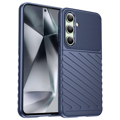 TPU Hülle für Samsung Galaxy S24 FE Thunder Series Grip Twill Handy Case Robust