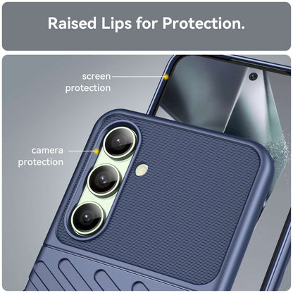 TPU Hülle für Samsung Galaxy S24 FE Thunder Series Grip Twill Handy Case Robust