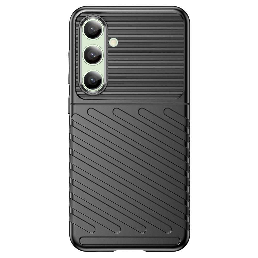 TPU Hülle für Samsung Galaxy S24 FE Thunder Series Grip Twill Handy Case Robust