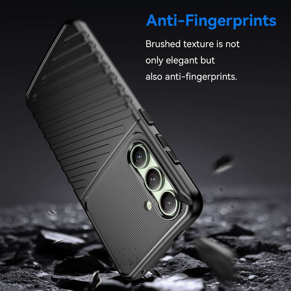 TPU Hülle für Samsung Galaxy S24 FE Thunder Series Grip Twill Handy Case Robust