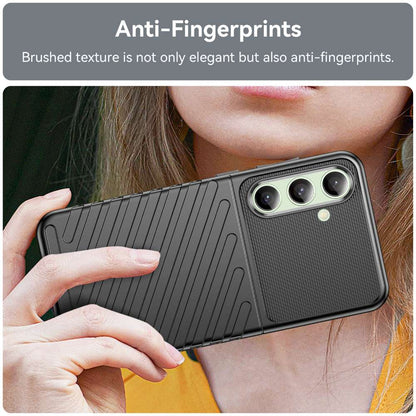 TPU Hülle für Samsung Galaxy S24 FE Thunder Series Grip Twill Handy Case Robust