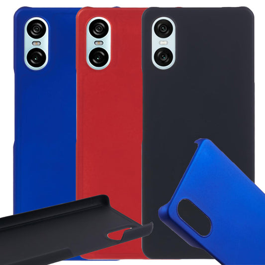 Hard Cover für Sony Xperia 10 VI Rubberized Polycarbonat Handy Hülle Matt Case