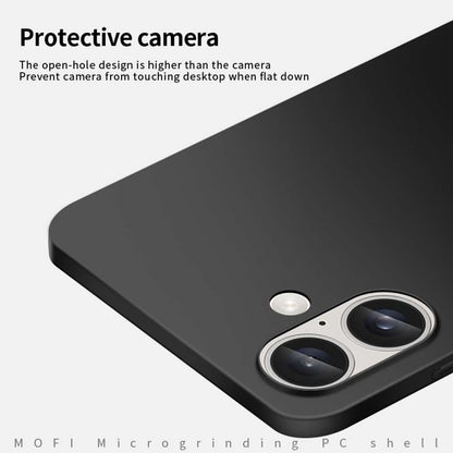 MOFI Hard Cover für Apple iPhone 16 ultradünne PC Handyhülle Matte Case Frosted