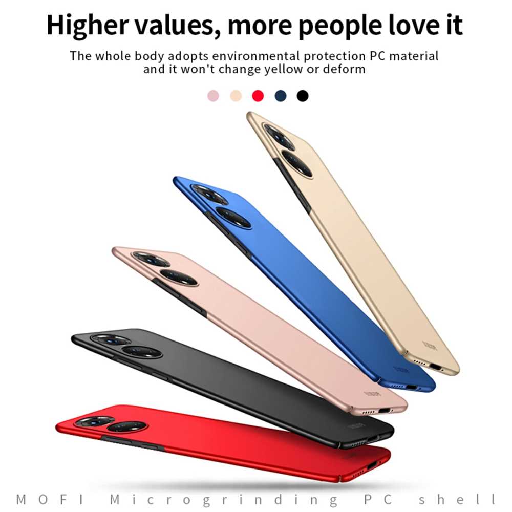 MOFI Hard Case für HONOR 50 ultradünne PC Handyhülle Cover Matt Shell Frosted