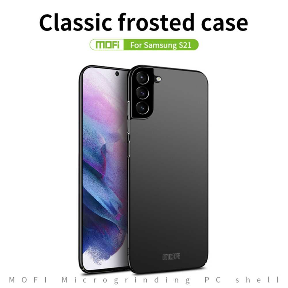 MOFI Hard Case für SAMSUNG GALAXY S21 ultradünne PC Handyhülle Cover Matt Shell