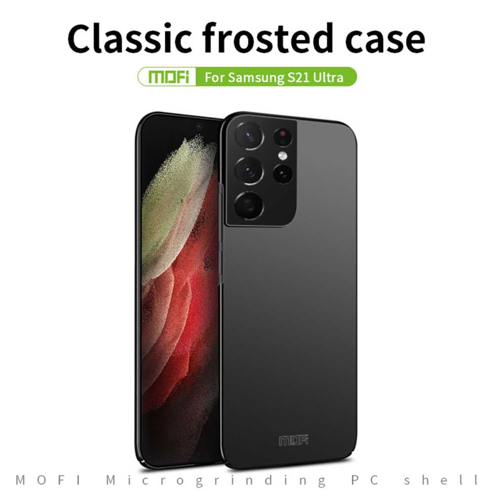 MOFI Hard Case für SAMSUNG GALAXY S21 ULTRA ultradünne PC Handyhülle Cover Matt