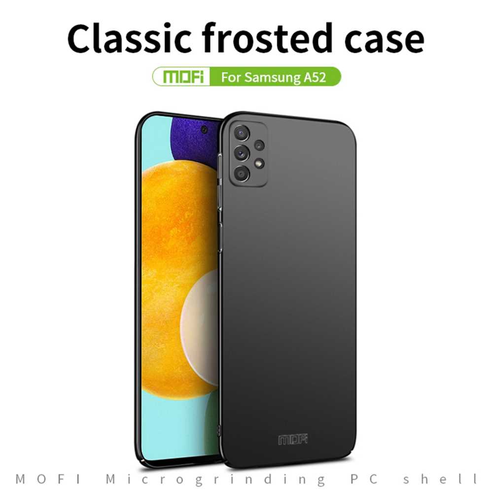 MOFI Hard Case für SAMSUNG GALAXY A52 A52s ultradünne PC Handyhülle Cover Matt