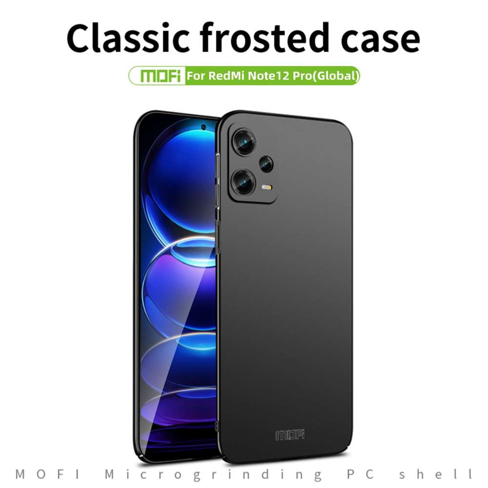 MOFI Hard Cover für Xiaomi Redmi Note 12 PRO 5G ultradünne PC Handyhülle Matt