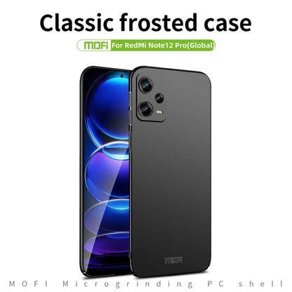 MOFI Hard Cover für Xiaomi Redmi Note 12 PRO 5G ultradünne PC Handyhülle Matt