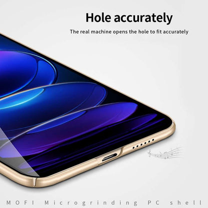 MOFI Hard Cover für Xiaomi Redmi Note 12 PRO+ ultradünne Handyhülle Matt Frosted