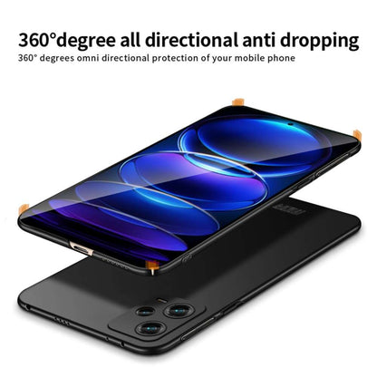 MOFI Hard Cover für Xiaomi Redmi Note 12 PRO+ ultradünne Handyhülle Matt Frosted