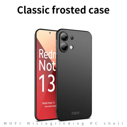 MOFI Hard Cover für Xiaomi Redmi Note 13 4G ultradünne Handyhülle Matt Frosted