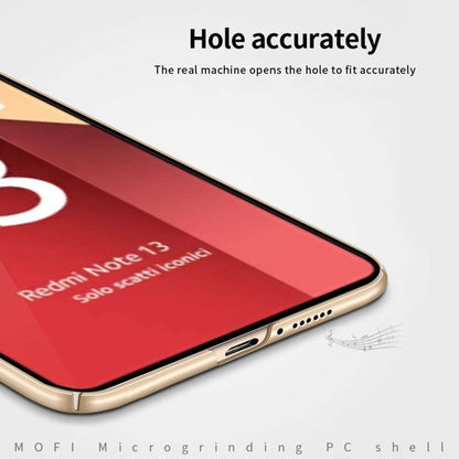 MOFI Hard Cover für Xiaomi Redmi Note 13 4G ultradünne Handyhülle Matt Frosted