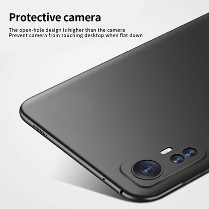 MOFI Hard Case für XIAOMI 12 12X ultradünne PC Handyhülle Cover Matt Shell Thin