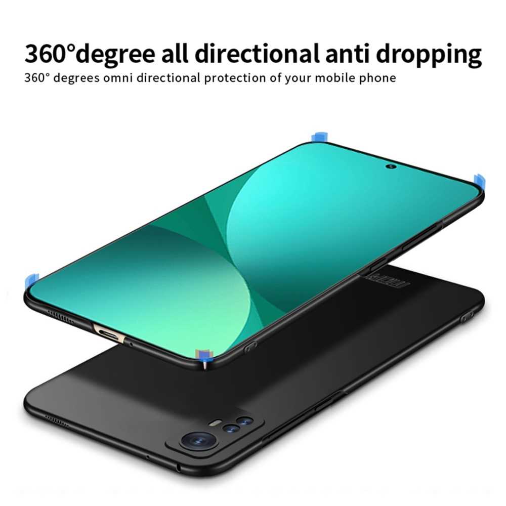 MOFI Hard Case für XIAOMI 12 12X ultradünne PC Handyhülle Cover Matt Shell Thin