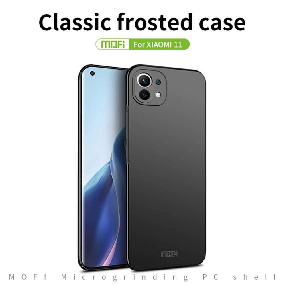 MOFI Hard Case für XIAOMI MI 11 ultradünne PC Handyhülle Cover Matt Shell Thin