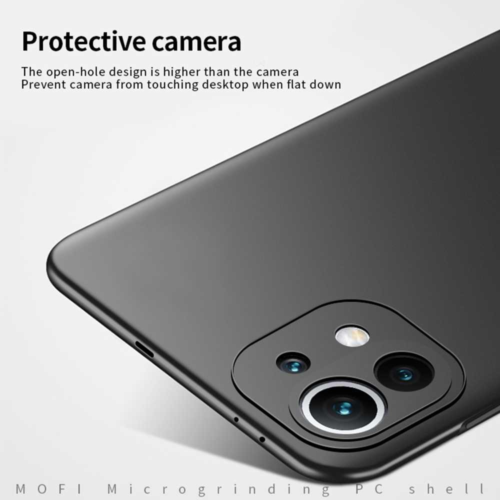 MOFI Hard Case für XIAOMI MI 11 ultradünne PC Handyhülle Cover Matt Shell Thin