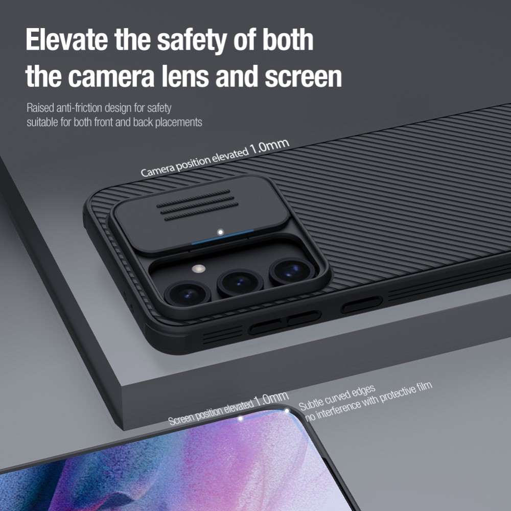 NILLKIN Hybrid Hülle für Samsung Galaxy S24 FE Camshield Pro Case Handy Cover