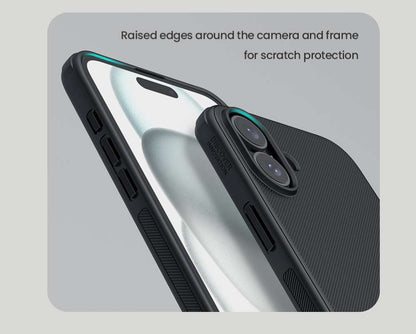 NILLKIN Hard Cover für Apple iPhone 16 Super Frosted Pro Case Matte Schutz Hülle