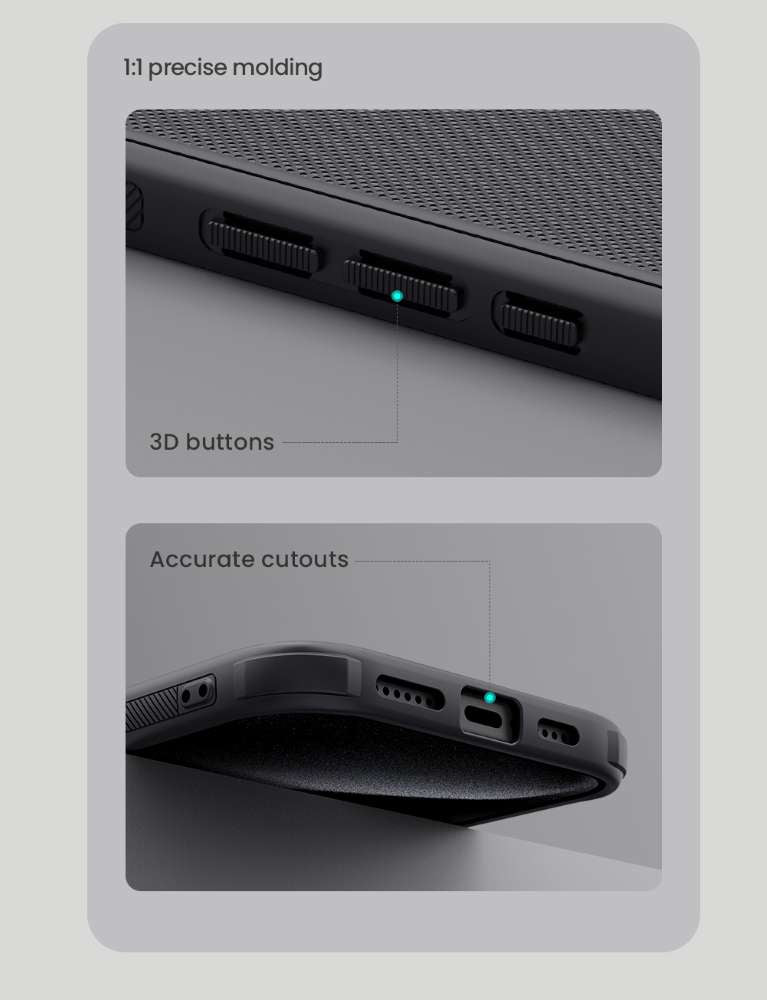 NILLKIN Hard Cover für Apple iPhone 16 PRO MAX Super Frosted Pro Schutz Hülle