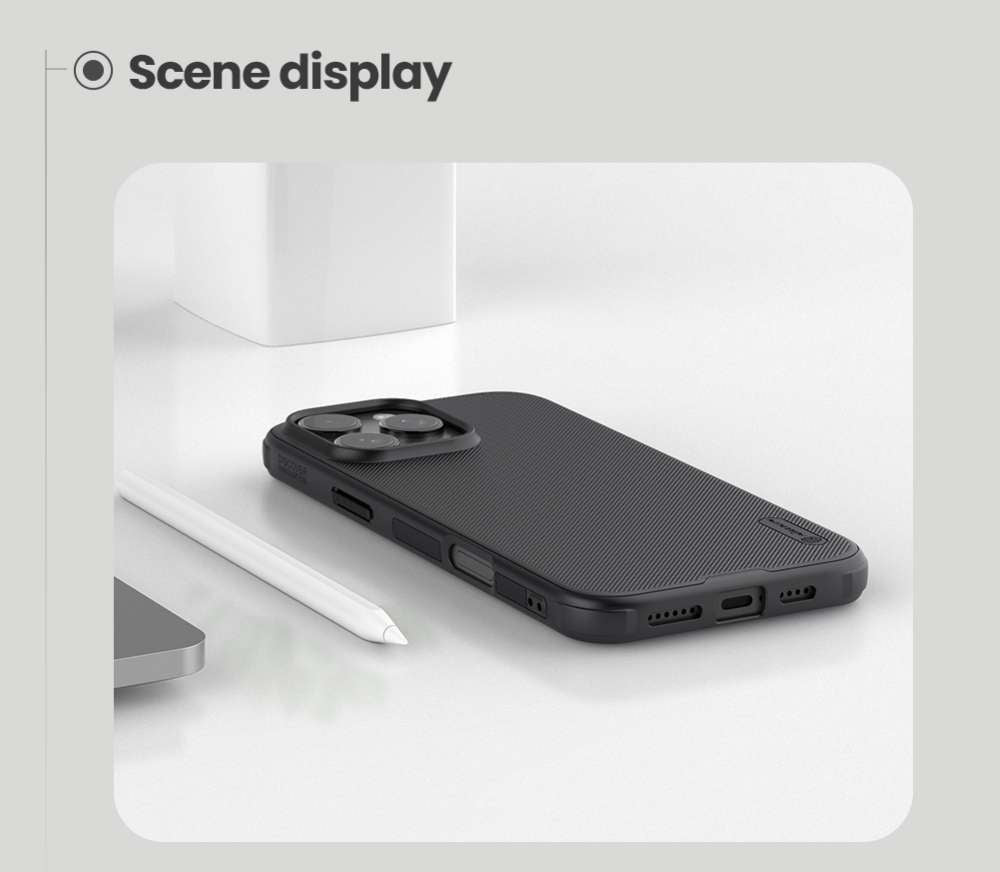 NILLKIN Hard Cover für Apple iPhone 16 PRO MAX Super Frosted Pro Schutz Hülle