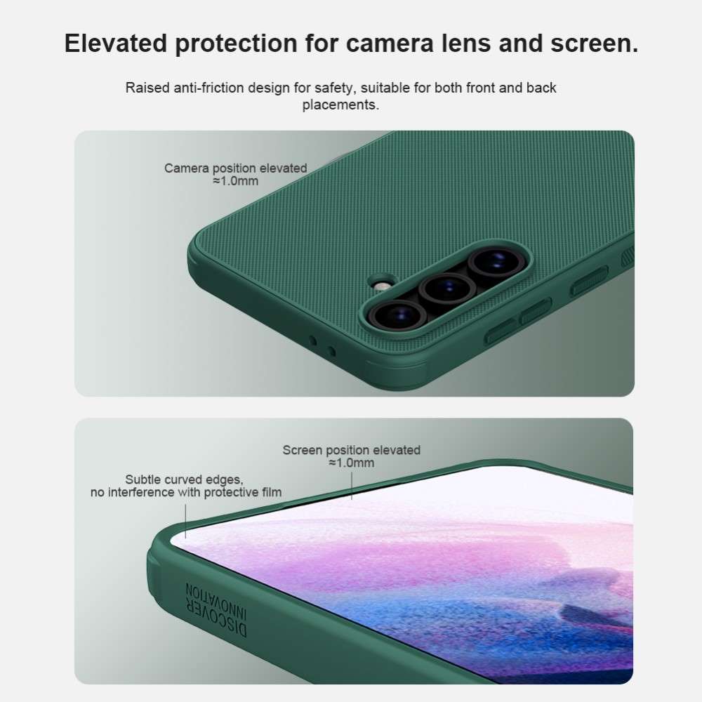 NILLKIN Hard Cover für Samsung Galaxy S24 FE Super Frosted Pro Schutz Hülle Case