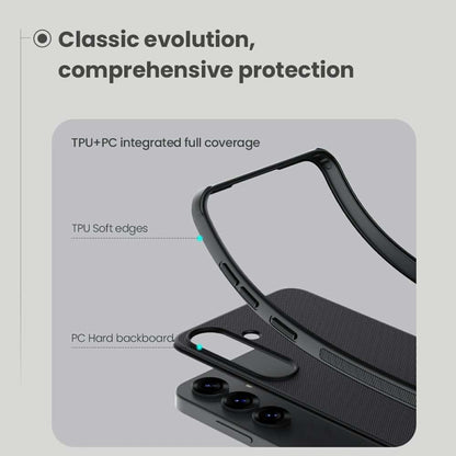 NILLKIN Hard Cover für Samsung Galaxy S25 Super Frosted Pro Matte Hülle PC TPU
