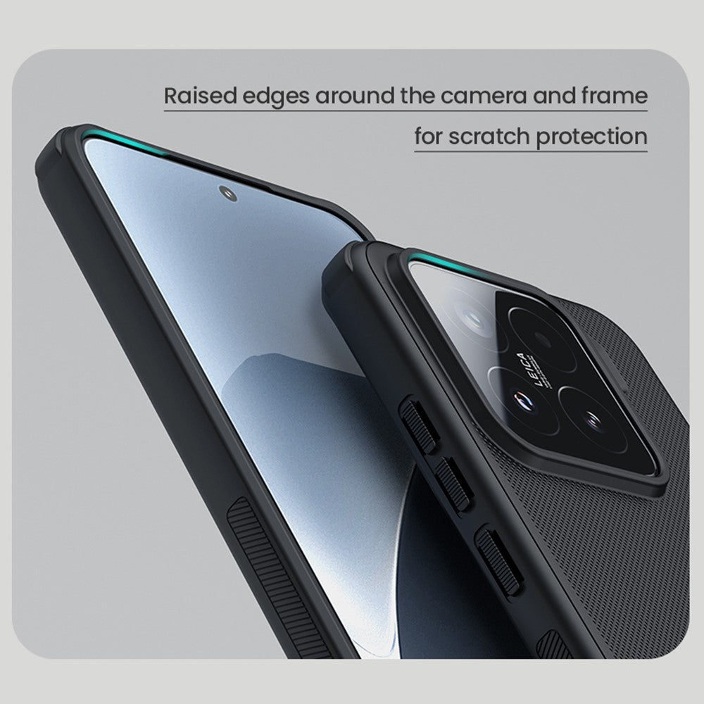 NILLKIN Hard Cover für Xiaomi 15 Super Frosted Pro Case Matt Schutzhülle PC TPU