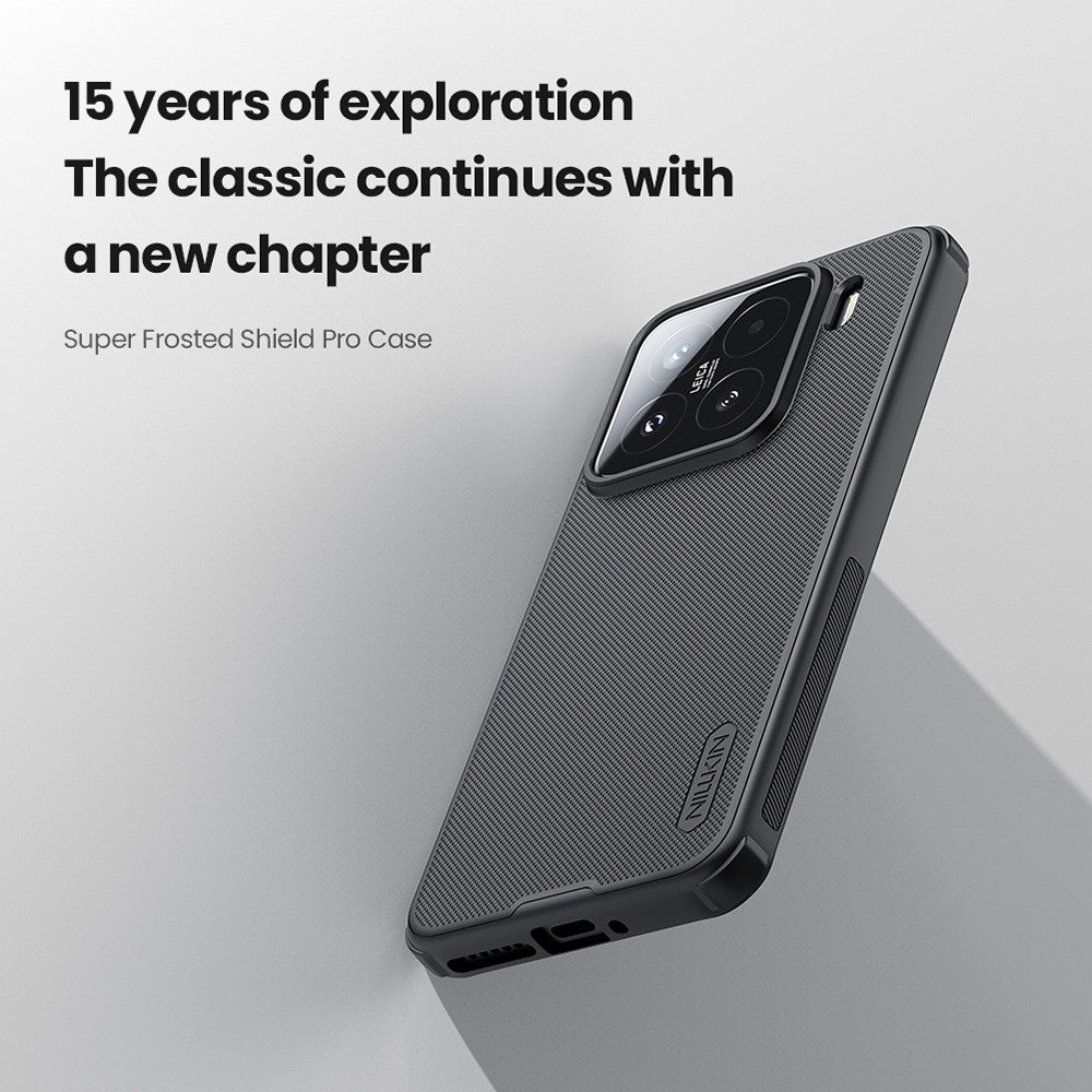 NILLKIN Hard Cover für Xiaomi 15 Super Frosted Pro Case Matt Schutzhülle PC TPU