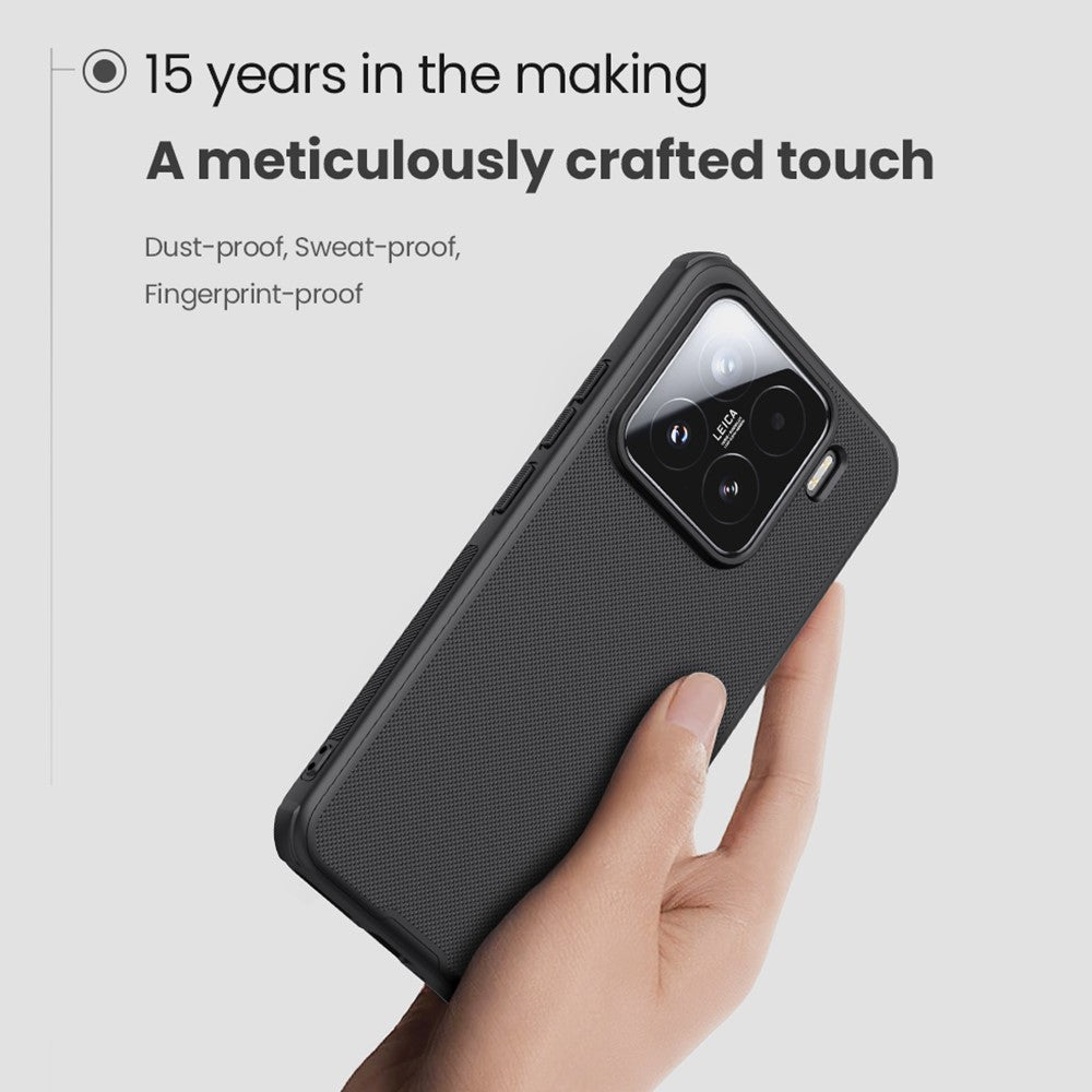 NILLKIN Hard Cover für Xiaomi 15 Super Frosted Pro Case Matt Schutzhülle PC TPU