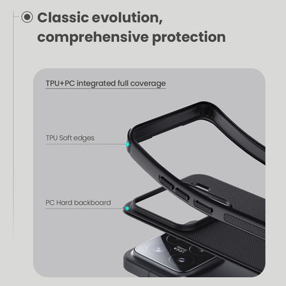 NILLKIN Hard Cover für Xiaomi 15 Super Frosted Pro Case Matt Schutzhülle PC TPU