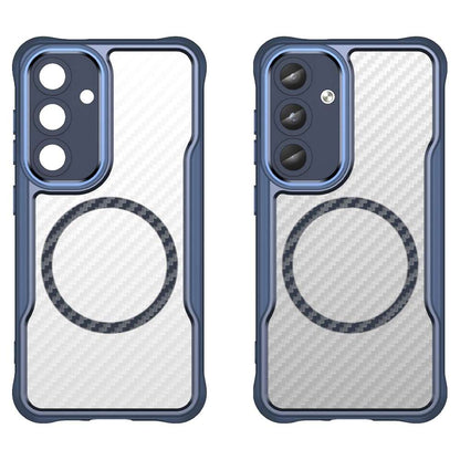 Hybrid Hülle für Samsung Galaxy S25 PLUS Carbon MagSafe Shockproof TPU Cover