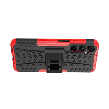 Outdoor Hülle für Samsung Galaxy A16 Tire Rutschfest Kickstand PC TPU Cover Case