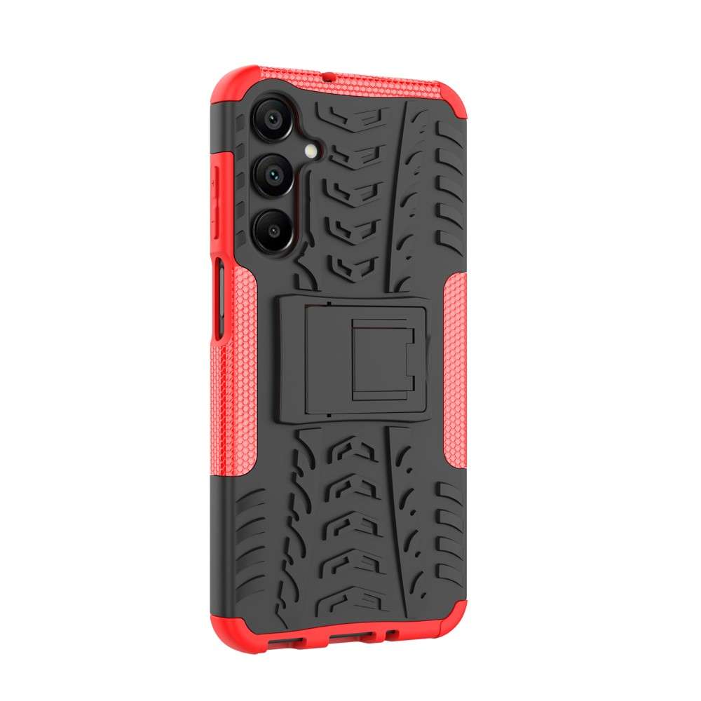 Outdoor Hülle für Samsung Galaxy A16 Tire Rutschfest Kickstand PC TPU Cover Case
