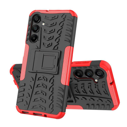Outdoor Hülle für Samsung Galaxy A16 Tire Rutschfest Kickstand PC TPU Cover Case